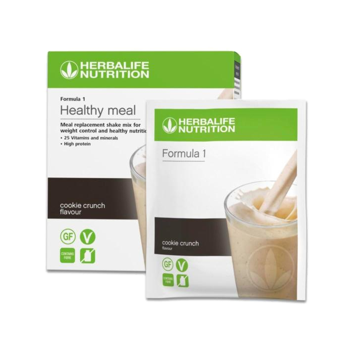 Formula 1 Nutritional Shake Mix Cookie Crunch Sachets (Pack of 7)