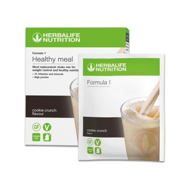 Formula 1 Nutritional Shake Mix Cookie Crunch Sachets (Pack of 7)