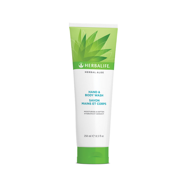 Herbal Aloe Hand & Body Wash 250 mL