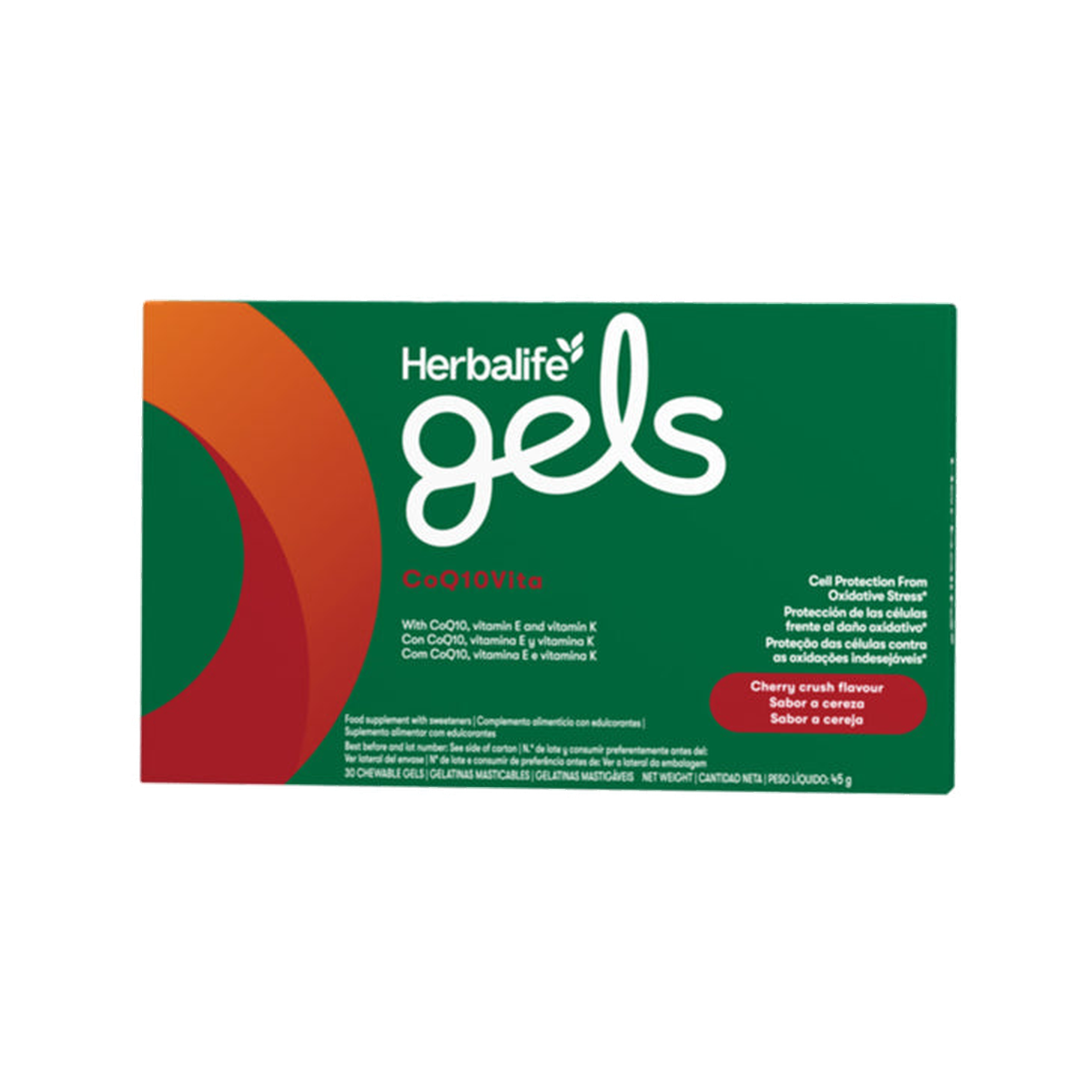 Herbalife Gels - CoQ10Vita Cherry Crush 30 chewable gels