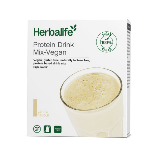 Vegan Protein Drink Mix Sachets Vanilla Pack of 7 sachets
